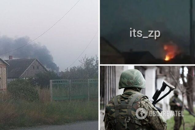 'Бавовнятко' играет возле Бердянска, на базе оккупантов вспыхнул пожар. Фото и видео