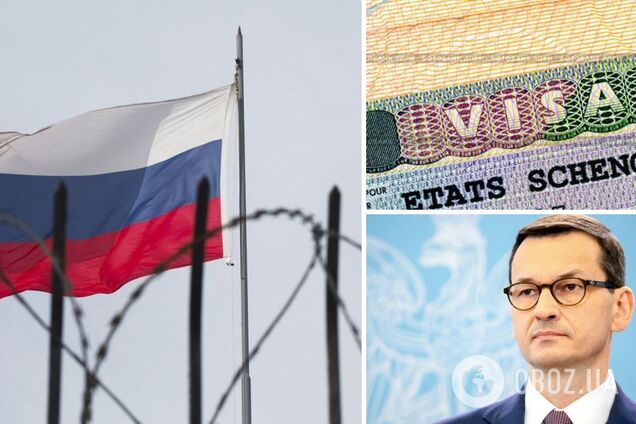 Моравецький наполягає на тому, що ЄС має припинити видачу росіянам віз