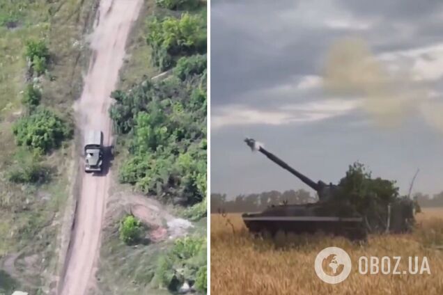 Захисники України в тилу ворога впритул до кордону РФ знищили сім вантажівок із БК і два авто охорони. Відео спецоперації 
