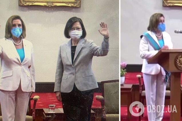 Пелоси провела встречу с президентом Тайваня: Цай Инвэнь в речи упомянула войну РФ против Украины