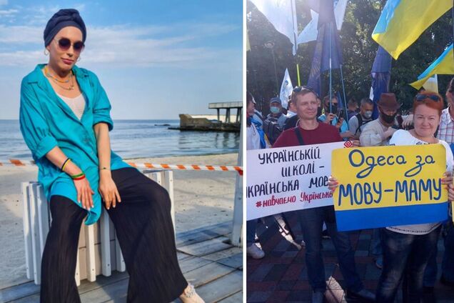 Монро снова 'наехала' на одесситов из-за русского языка и рассказала о реакции бариста на 'Добрий ранок'