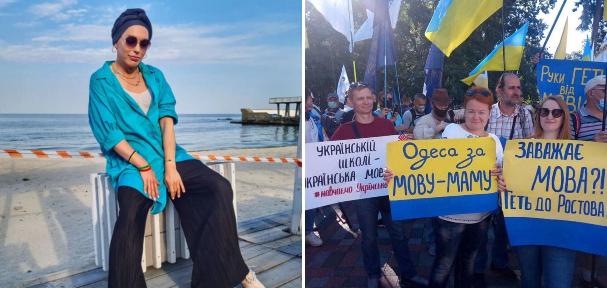 Монро знову 'наїхала' на одеситів через російську мову і розповіла про реакцію баристи на 'Добрий ранок'