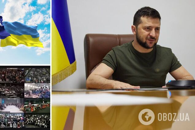 Зеленський – студентам Австралії: Росія має нахабство звинувачувати у своїх злочинах інших, світ перед вибором. Відео