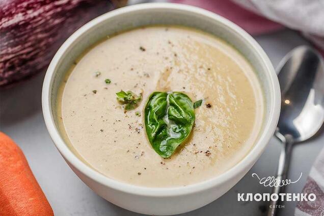 Евгений Клопотенко поделился рецептом вкусного крем-супа из баклажанов |  FoodOboz