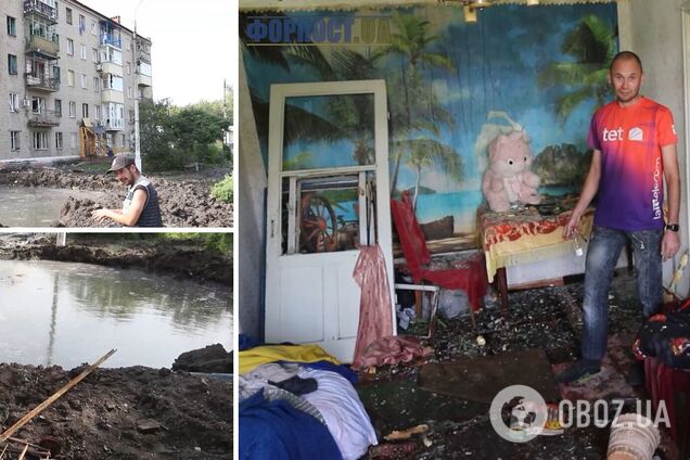 'Мене накрило землею просто у ліжку': житель Слов’янська розповів, як у своїй квартирі опинився під ракетним обстрілом. Відео