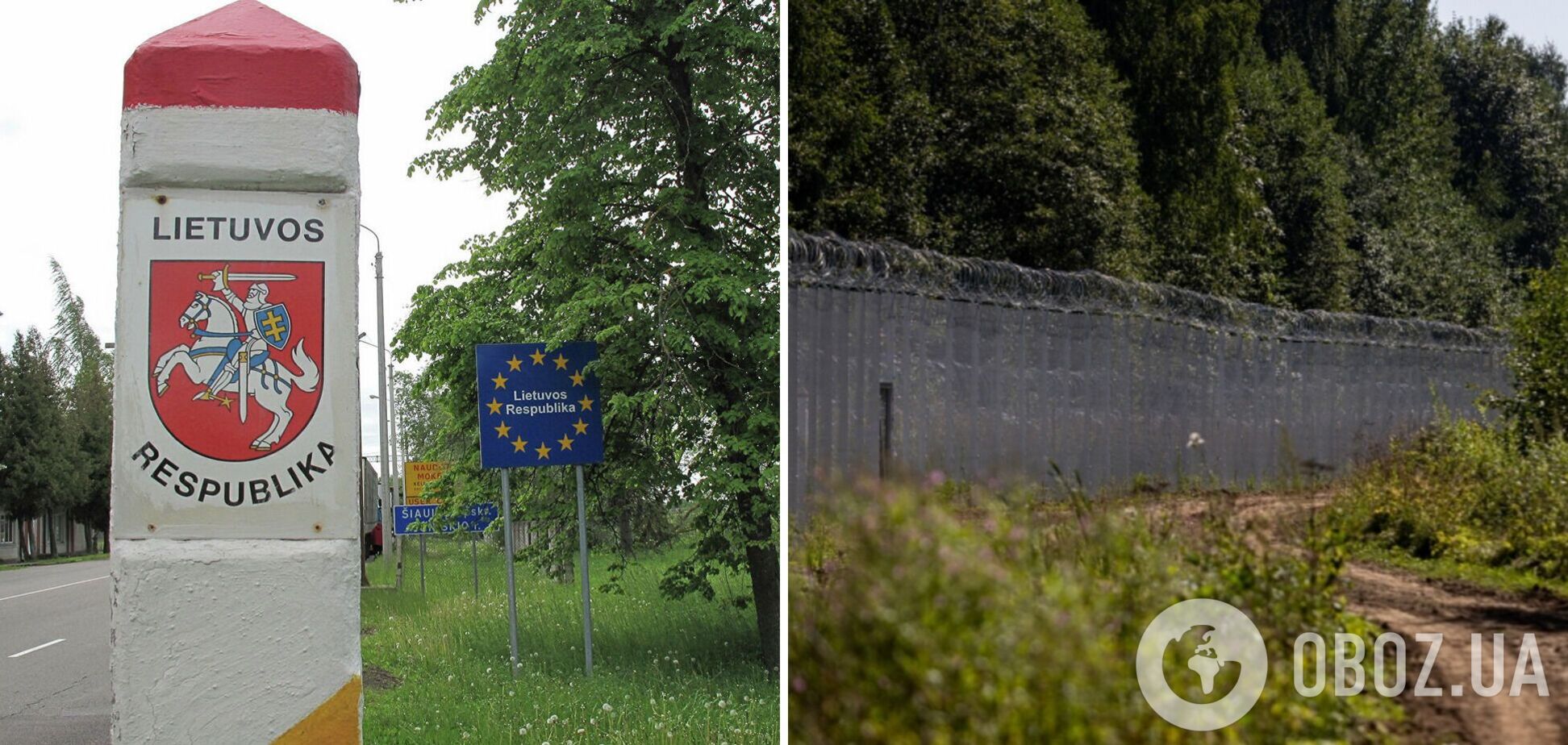 Литва збудувала 550 км паркану з колючим дротом на кордоні з Білоруссю