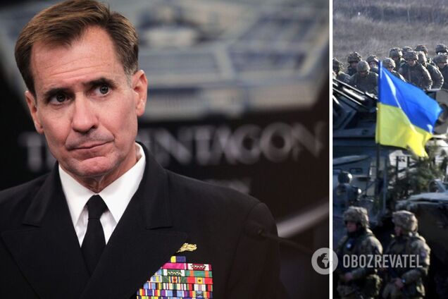 Угроза контрнаступления ВСУ на Херсонщине уже повлияла на возможности россиян, – Кирби