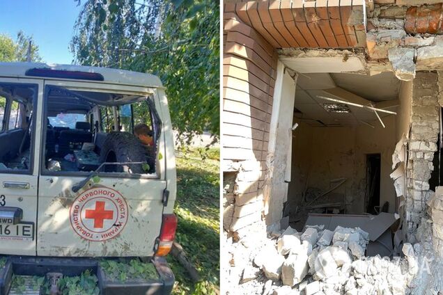 У Слов'янську зруйнували базу Українського Червоного Хреста