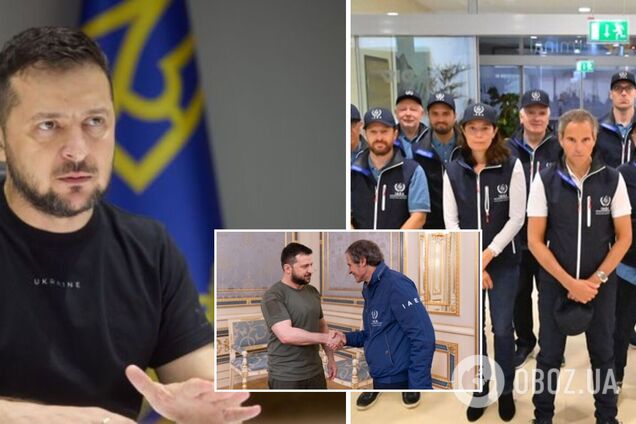 Зеленский провел встречу с главой МАГАТЭ Гросси перед визитом миссии на ЗАЭС