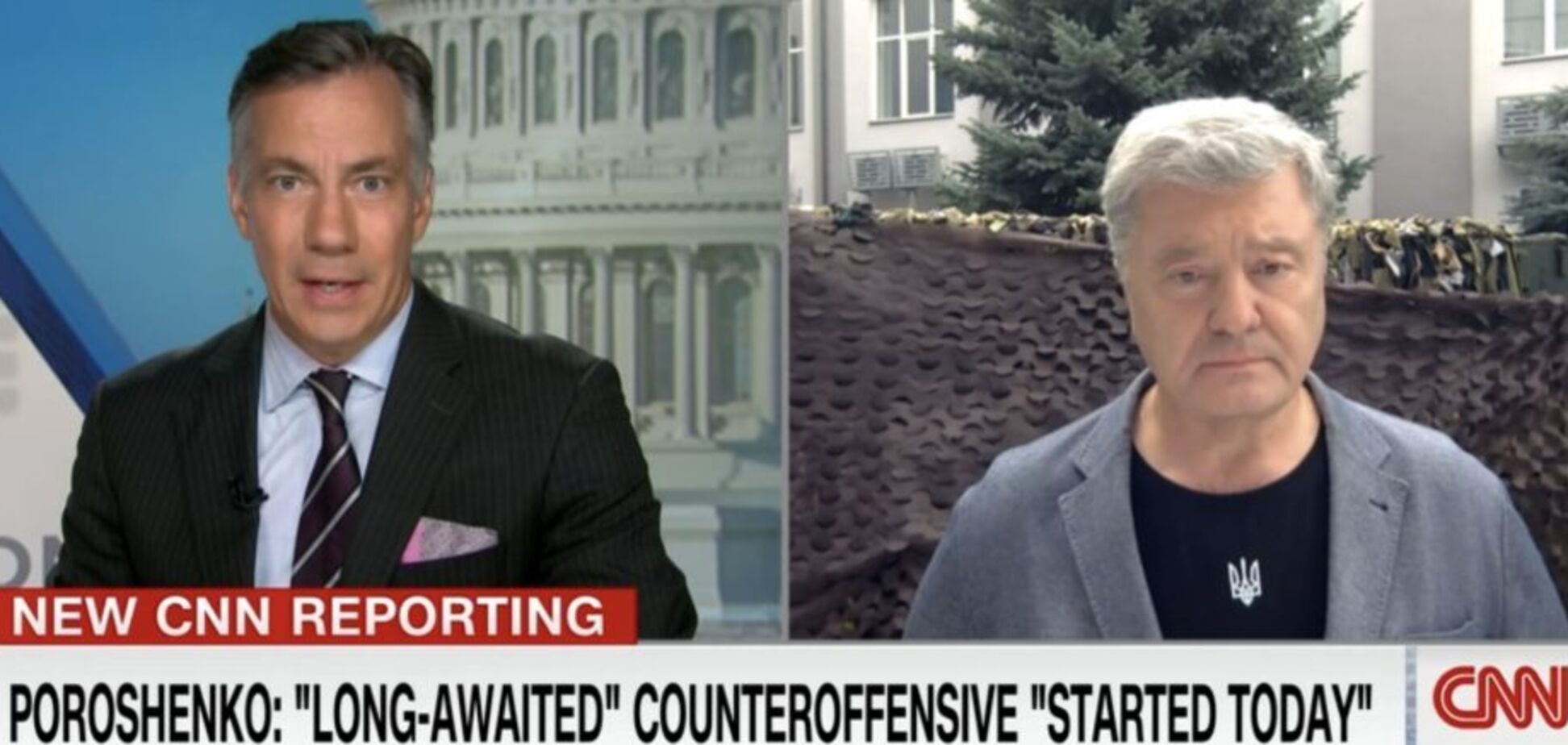 ВСУ подтверждают свою эффективность на 200%: Порошенко в эфире CNN