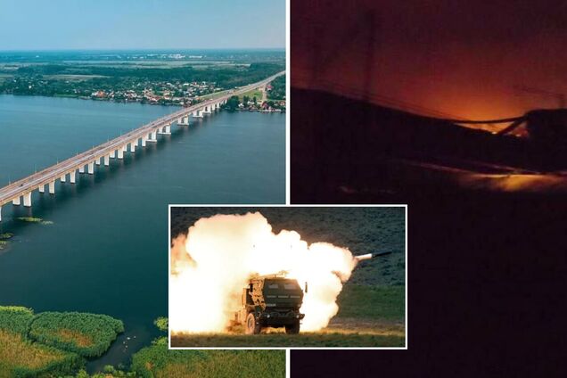 У Херсоні в районі Антонівського залізничного мосту прогриміли вибухи