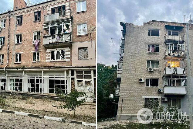 Окупанти ударили по Дніпропетровщині: пошкоджено багатоповерхівки, кілька аптек і коледж. Фото