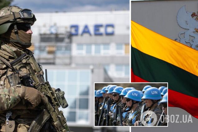 У Литві пропонують відправити на Запорізьку АЕС миротворчу місію