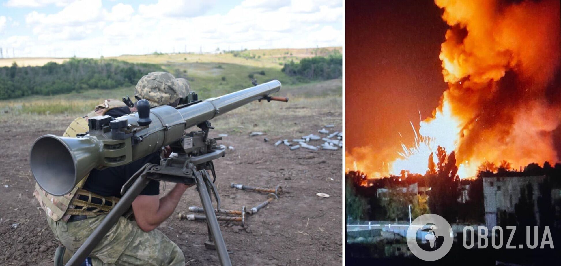 Возле Славянска пограничники ликвидировали оккупантов и склад боеприпасов