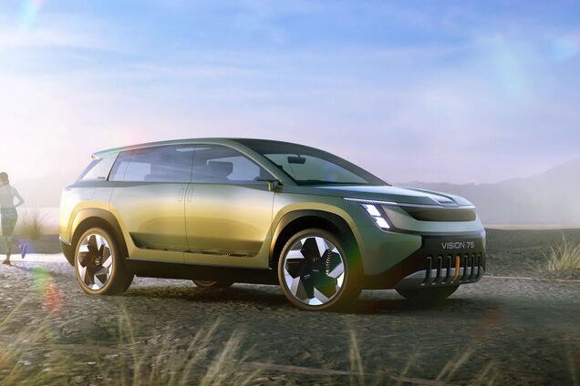 Skoda представила концептуальный кроссовер Vision 7S