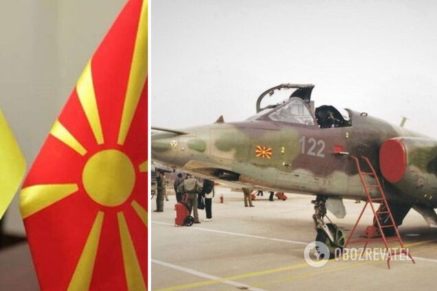 Північна Македонія передала Україні 4 літаки-штурмовики Су-25, які купила під час конфлікту 2001 року