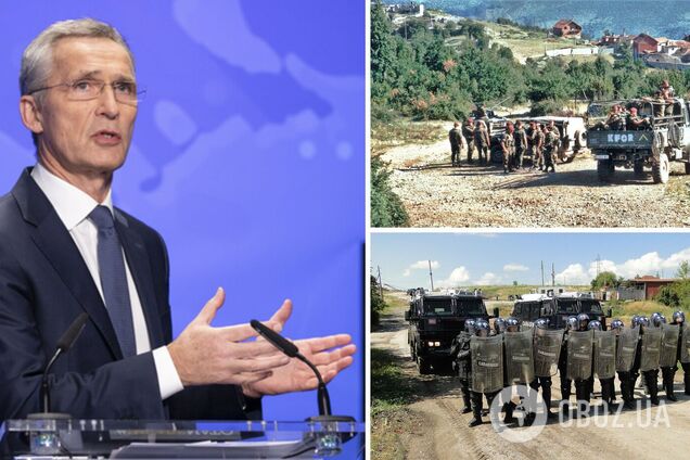 Столтенберг: миротворческая миссия НАТО готова вмешаться в ситуацию вокруг Косово