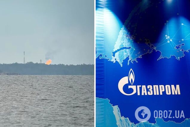 'Газпром' сжигает 'лишний' газ на 'Северном потоке'