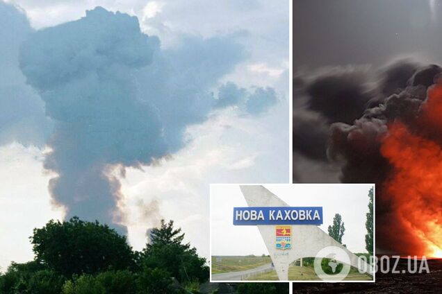 У Новій Каховці чули вибухи