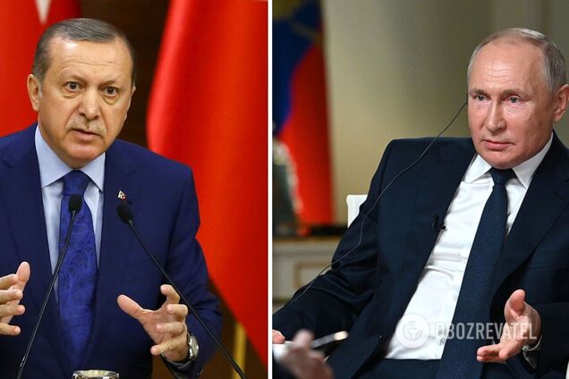 'Між Туреччиною і Росією війна': перекладач припустився епічної помилки на зустрічі Путіна й Ердогана. Відео