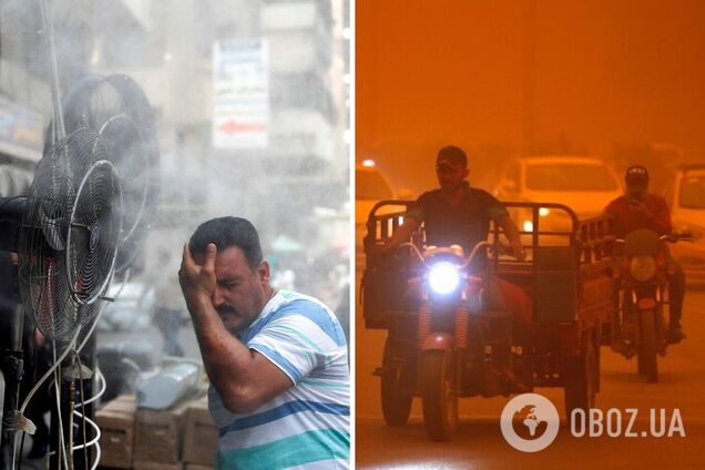 В Ираке аномальная жара и пыльные бури