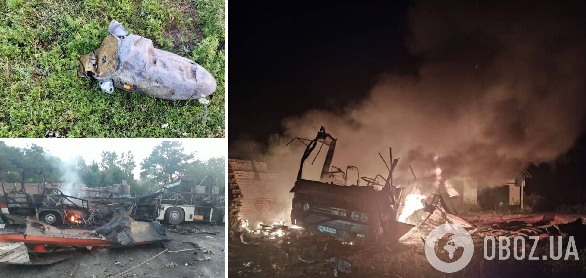 Войска РФ обстреляли из 'Градов' Никополь: повреждены дома, горели авто. Фото и видео