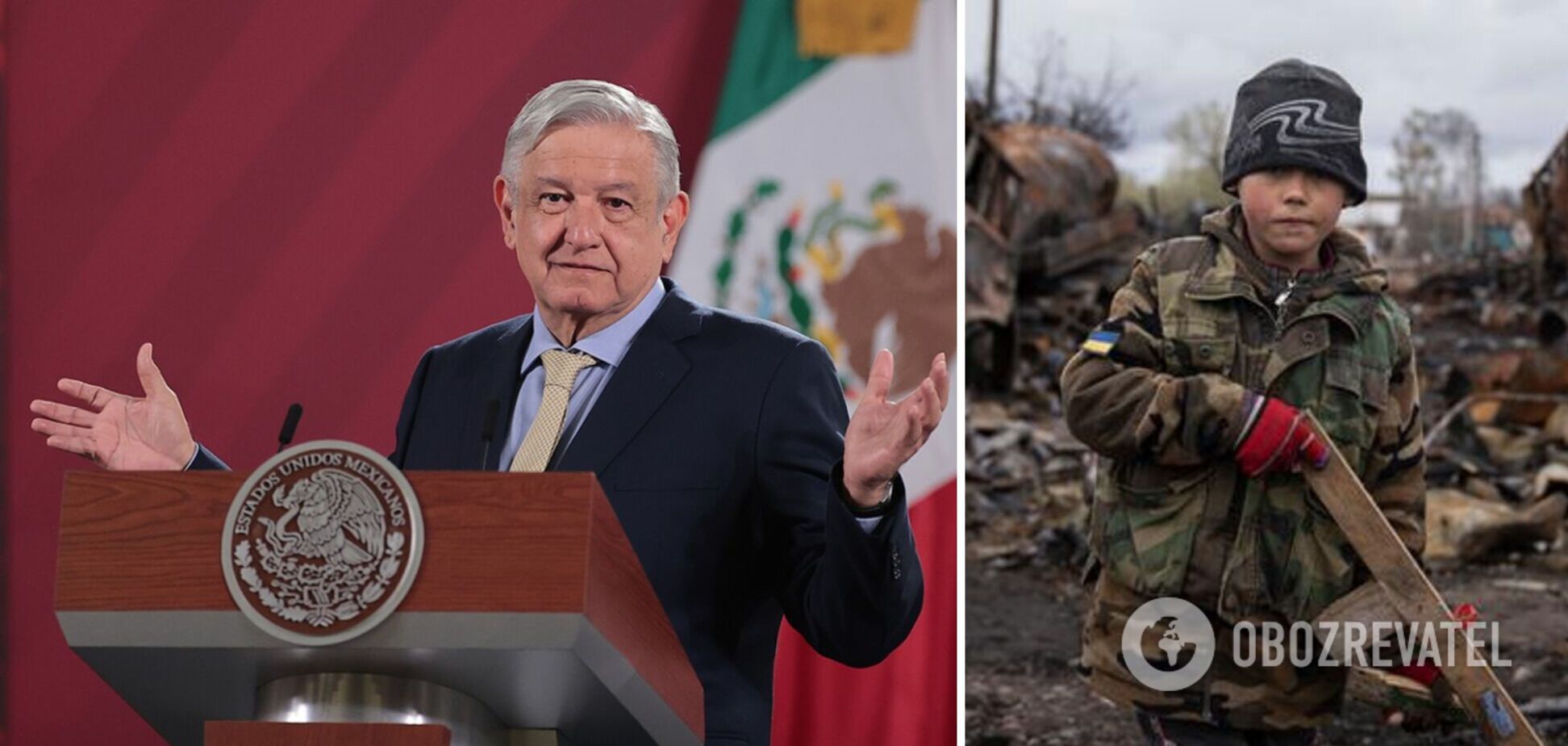 Президент Мексики закликав усі країни зупинити війни на 5 років для боротьби з кризою: згадав і про Україну з РФ 