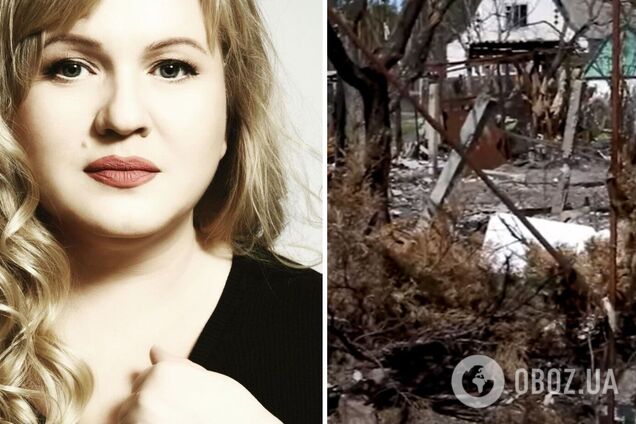 Олеся Жураківська розчулила історією про бабусю з Гостомеля: вщент зруйнований будинок, спалений танк, а вона сапає...