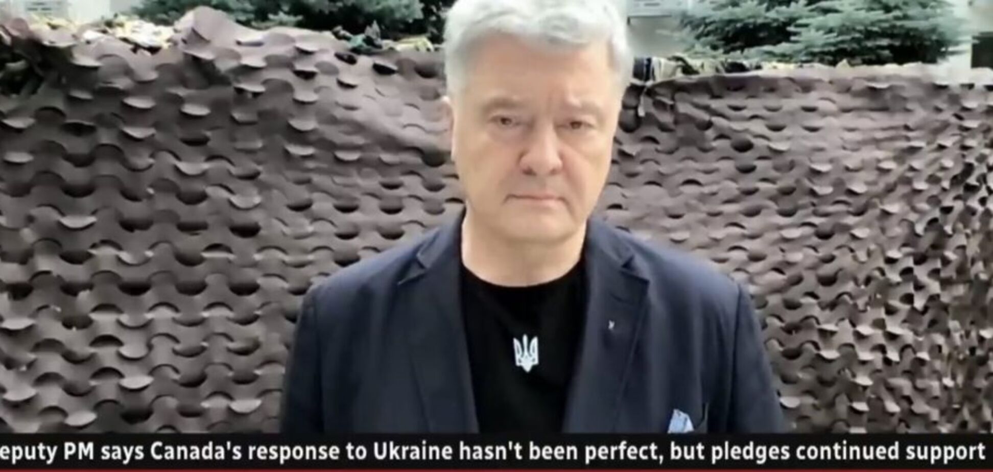 Еще больше оружия и тренировки украинских военных, – Порошенко на CBC News о необходимой помощи от Канады