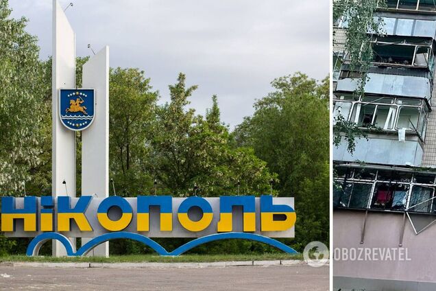 Обстрел Никополя