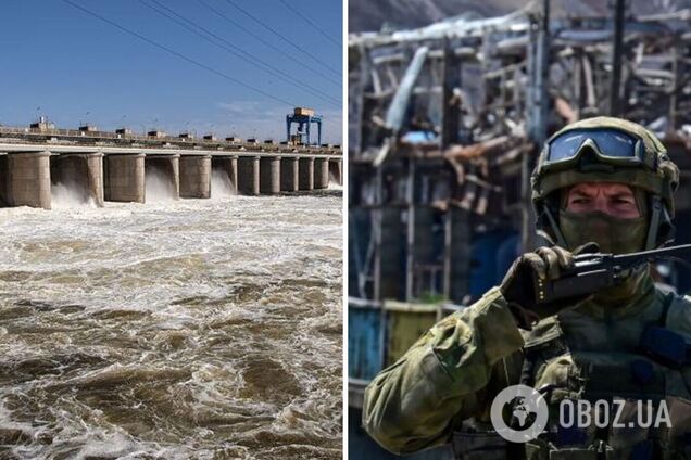 Росія заявила, що відключила три з шести турбін Каховської ГЕС нібито через обстріли ЗСУ