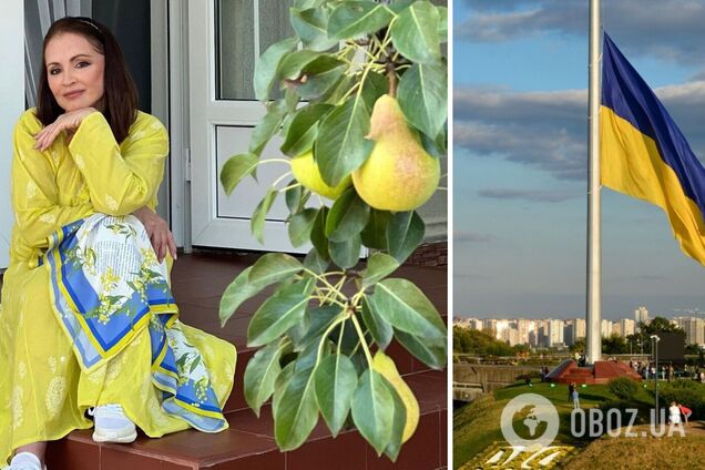 Ротару рассекретила свое местонахождение свежим фото в сине-желтом наряде