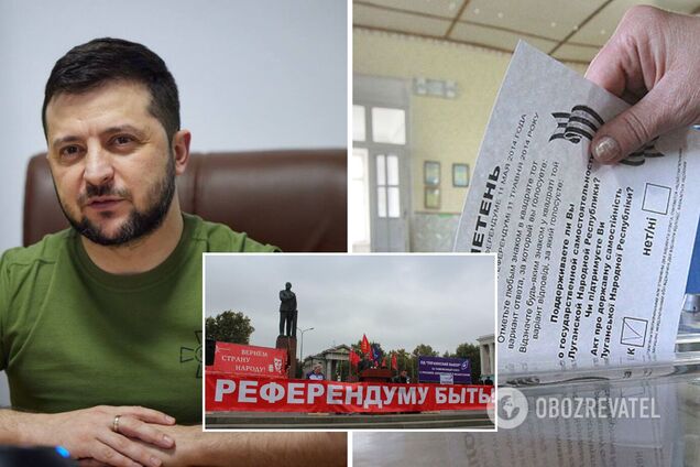 Зеленский предупредил РФ о последствиях псевдореферендума