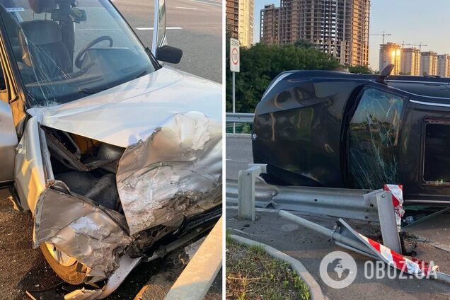 BMW протаранив Ford та перекинувся