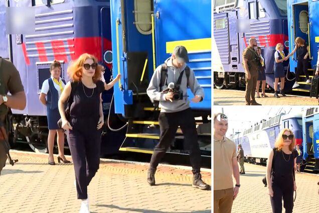 В Київ прибула американська акторка Джессіка Честейн