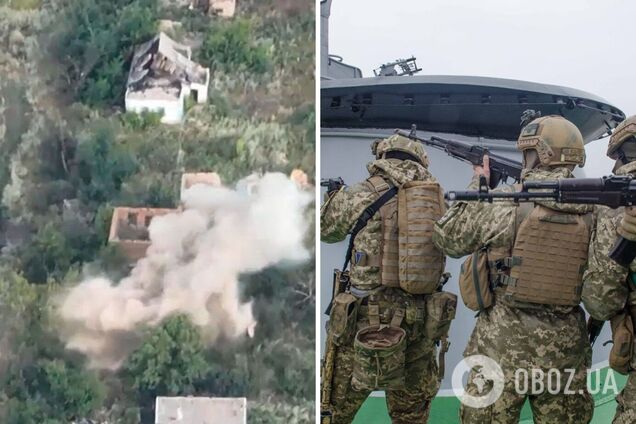 Українські морпіхи завдали нових ударів по ворогу: знищено склад боєприпасів і 15 загарбників