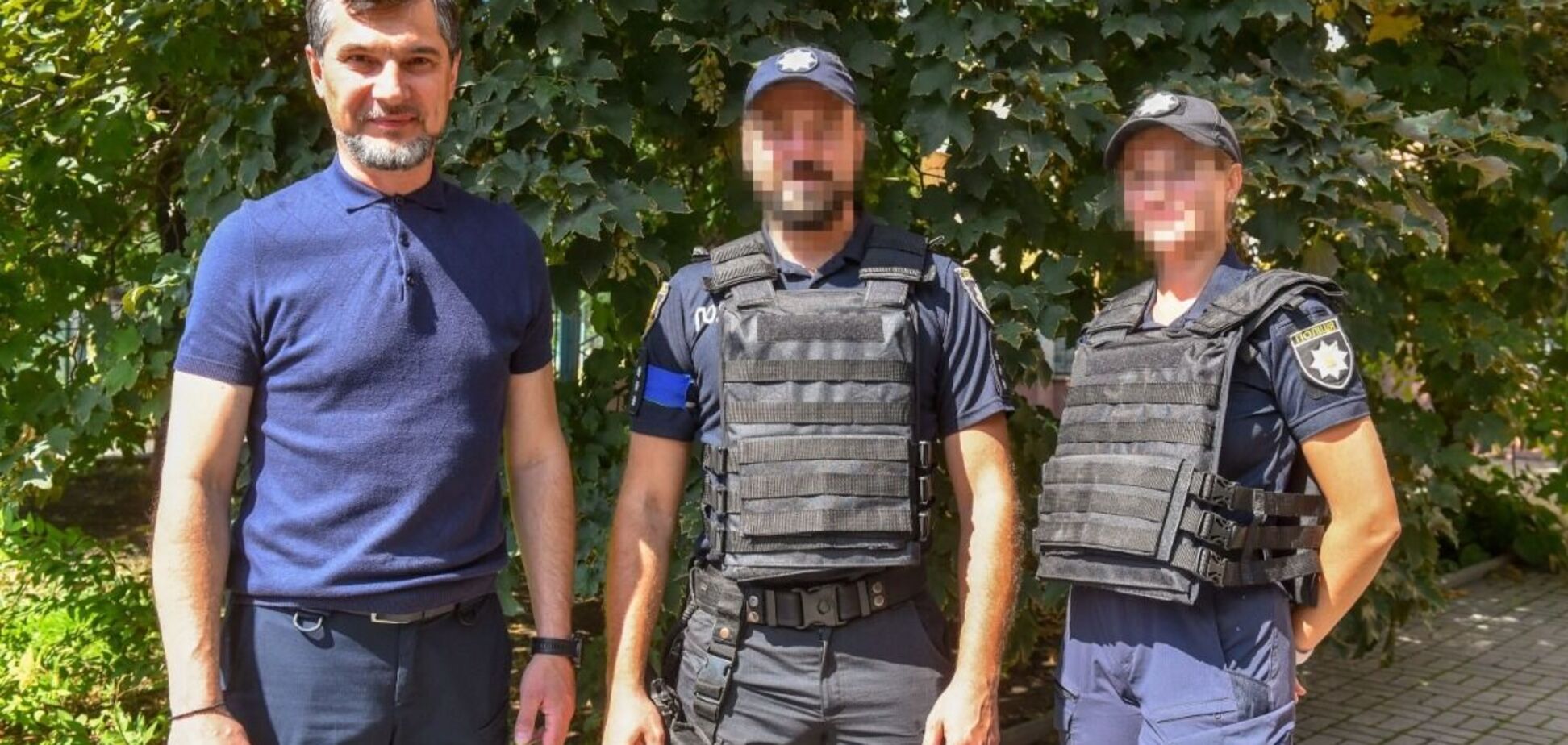 Правоохранители Запорожской области получили очередную партию бронежилетов от 'Метинвеста'