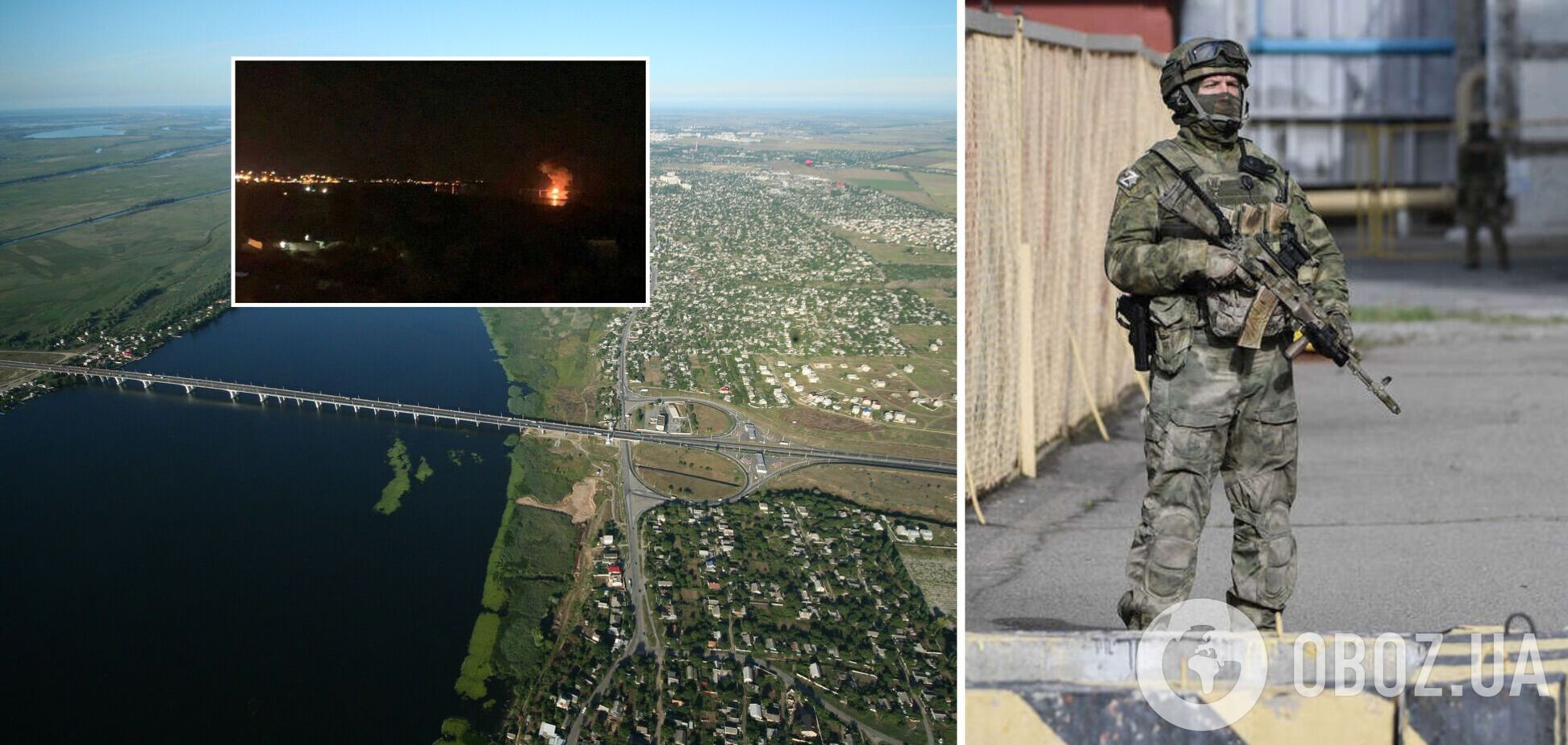 Оккупанты окружили Антоновский мост после новых ударов ВСУ: местных жителей не подпускают