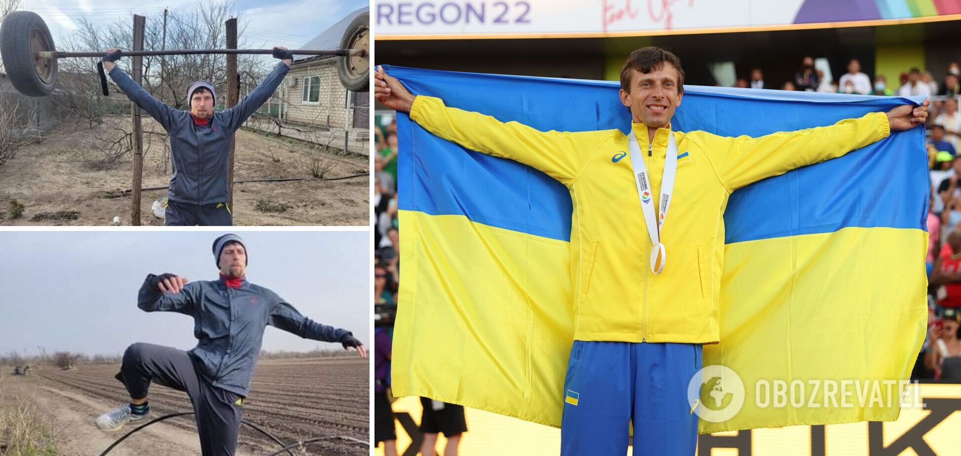 Украинец шокировал США тренировками в полях Херсона: призер ЧМ признался, о чем его спрашивали журналисты в Америке