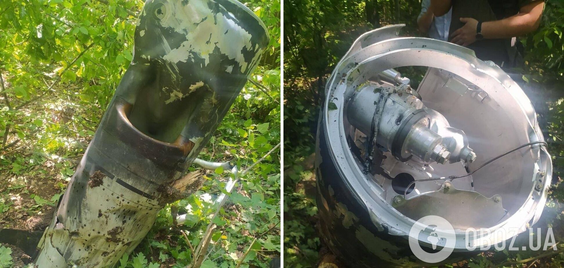 Украинские военные показали обломки российской ракеты 'Калибр'