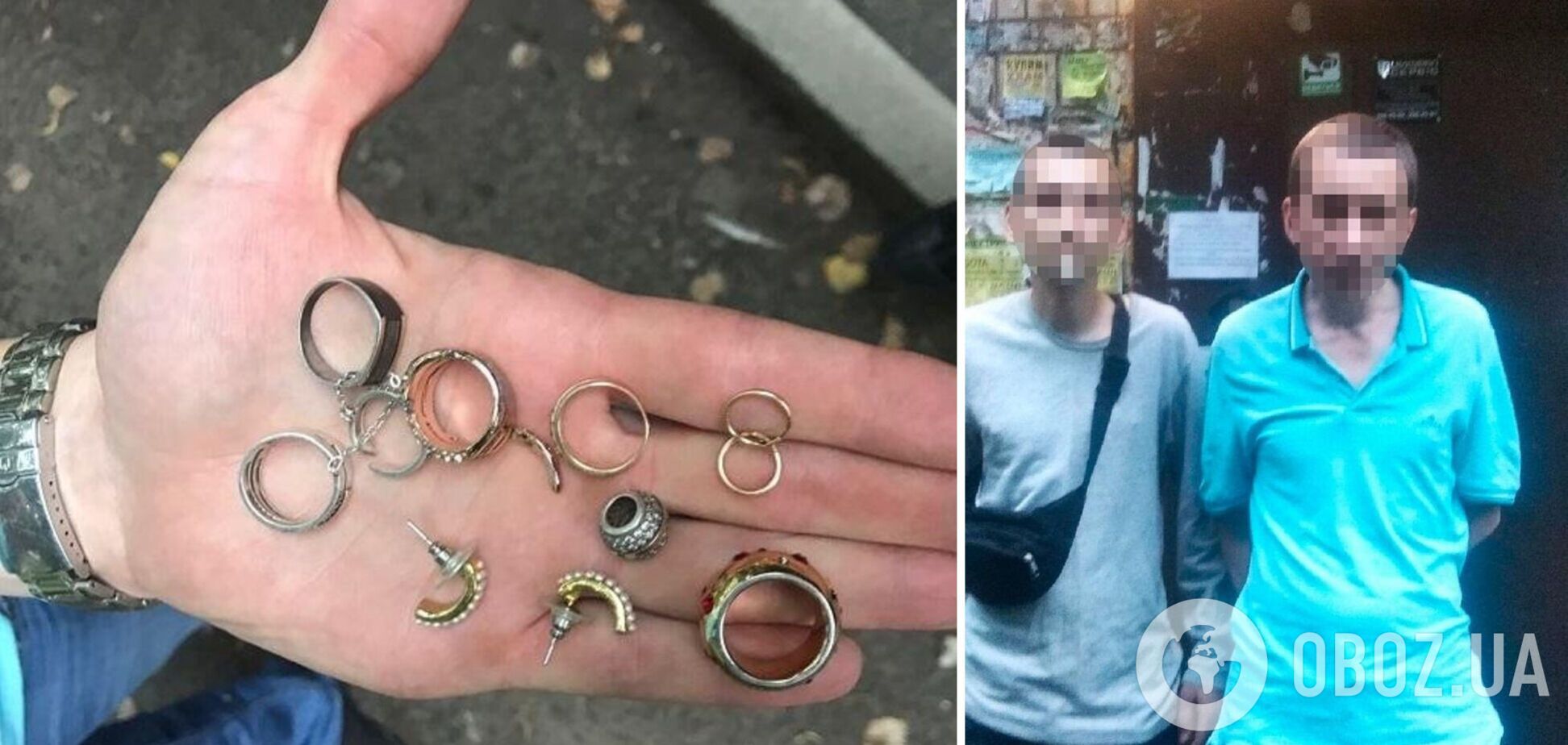 Одного із зловмисників затримали на виході із його будинку