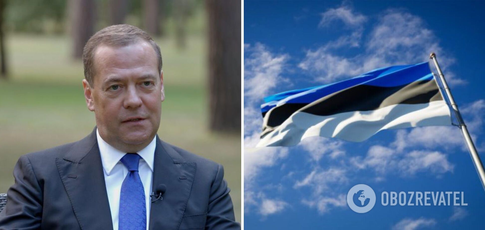 'Те, що ви на волі, – наше недопрацювання': Медведєв відзначився новим хамством на адресу Естонії