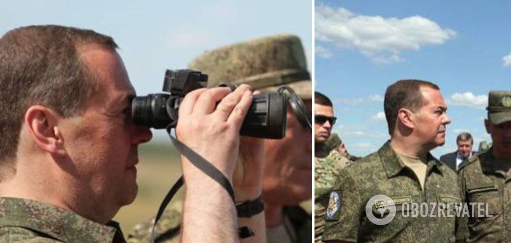 Медведев оконфузился снимком с биноклем и вызвал шквал шуток в сети. Фото