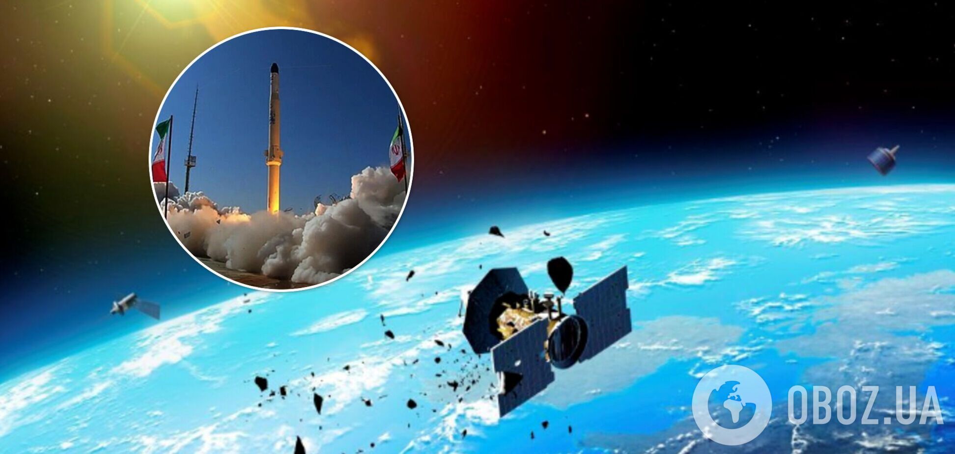 Россия вывела на орбиту иранский спутник, с помощью которого планирует шпионить за Украиной