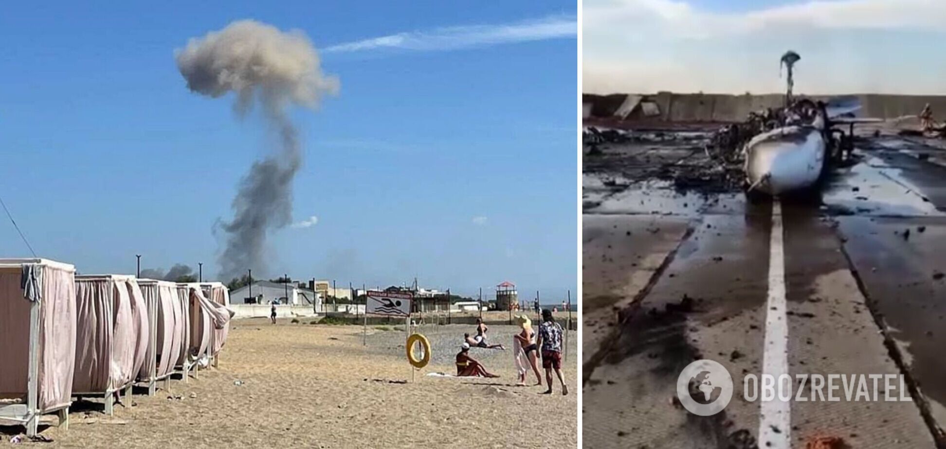 После открытия сезона 'бавовны' в оккупированном Крыму зафиксировано 27 попаданий. Карта