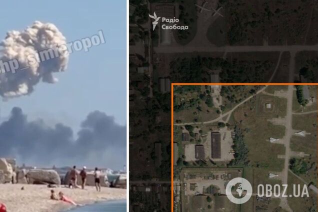 Ключевая база авиации РФ: что известно об крымском аэродроме 'Саки', где произошла серия взрывов