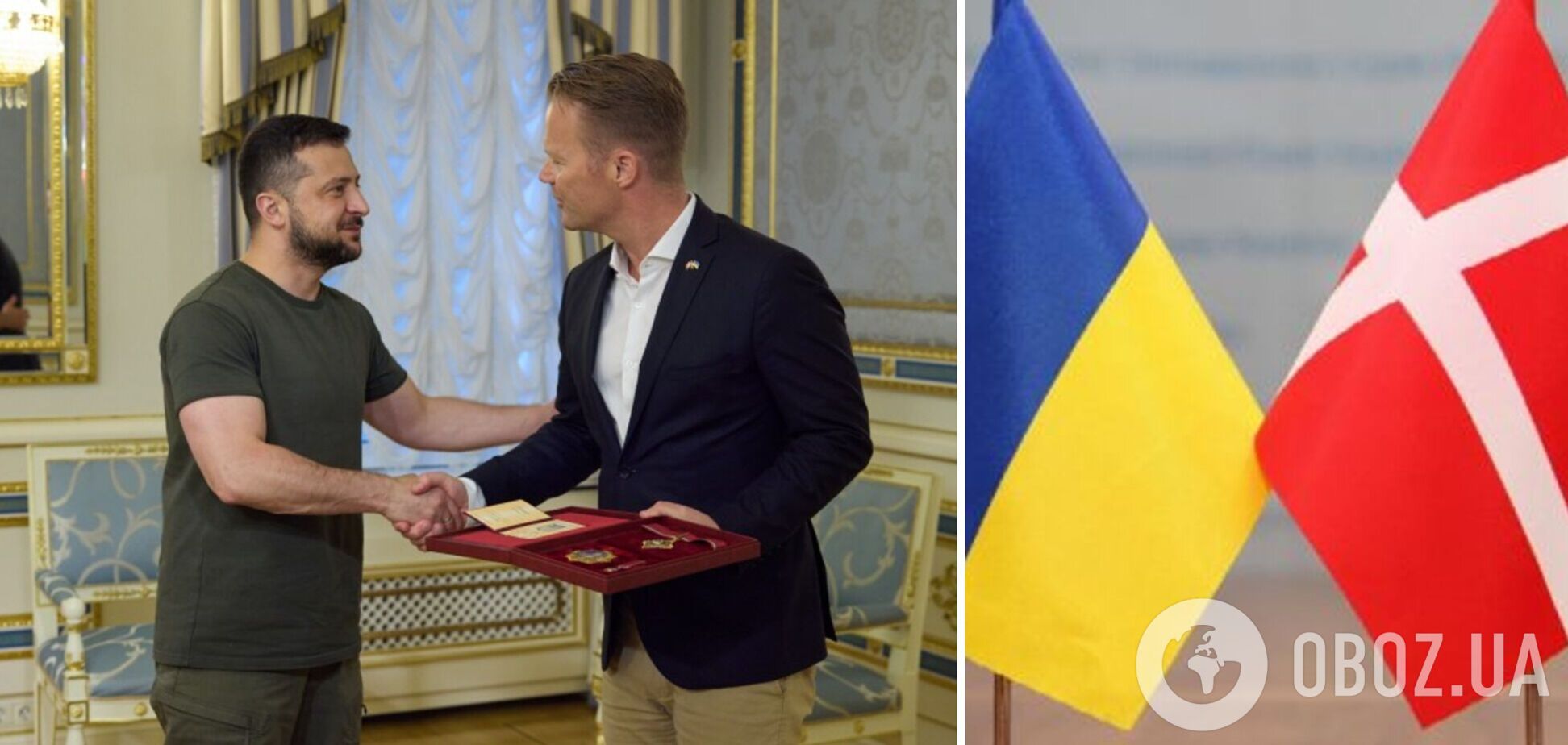 Зеленский и Кулеба обсудили с министром иностранных дел Дании поддержку Украины