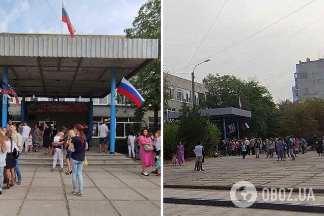 У Маріуполі в єдиній вцілілій школі влаштували 1 вересня з обшуками та уроком 'ненависті до України'