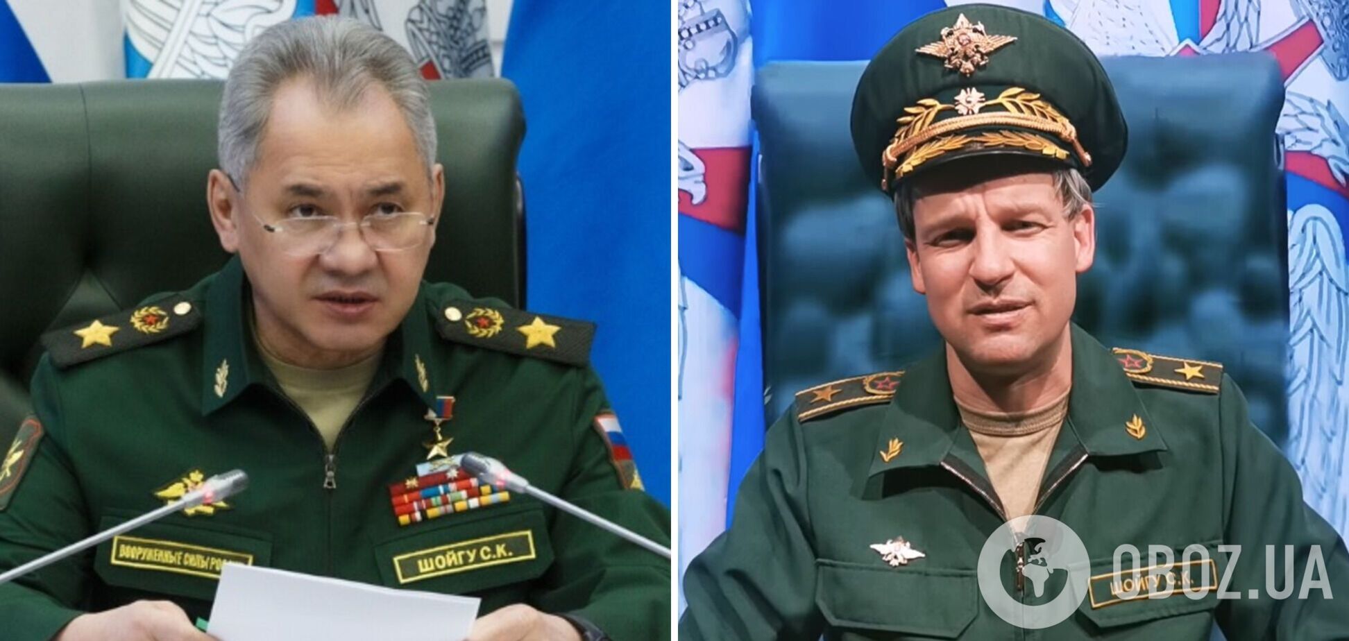 Зірка 'Кварталу 95' Великий в образі Шойгу пояснив, чому Росія не змогла взяти Київ за три дні