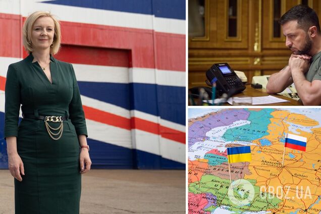 'Путин должен потерпеть поражение': Трасс подтвердила, что в случае избрания премьером сразу позвонит Зеленскому